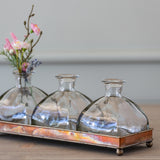 Tray with 3 Bottles