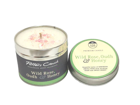 Potters Crouch Candle - Wild Rose, Oudh & Honey