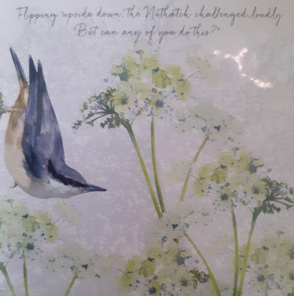 Little Dog Laughed - Nuthatch Card