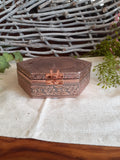 Hexagonal Jewellery Box - Copper