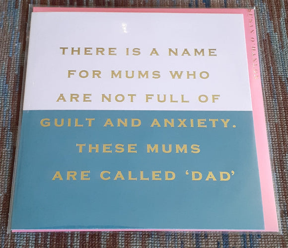 Susan O'Hanlon - ' Dad' card