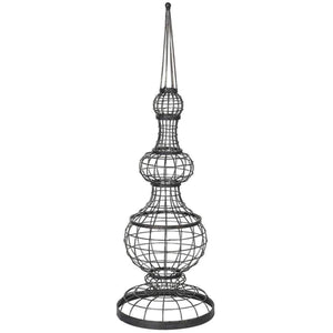 Distressed Wire Finial