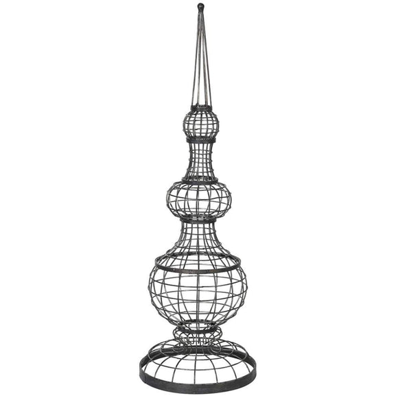 Distressed Wire Finial